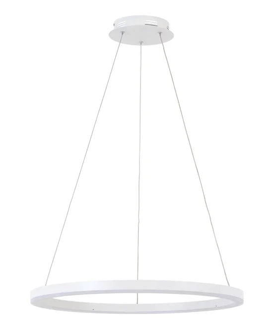 Lucci Connect Circa II LED Colour-Shifting RGB Smart Ring Pendant in White